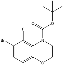 4-BOC-6-Bromo-5-fluoro-2,3-dihydro-1,4-benzoxazine 