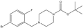 4-Bromo-2-(4-BOC-piperazinomethyl)-1-fluorobenzene 