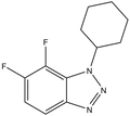 1-Cyclohexyl-6,7-difluoro-1,2,3-benzotriazole 