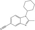 1-Cyclohexyl-2-methyl-1,3-benzodiazole-5-carbonitrile 