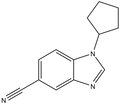 1-Cyclopentyl-1,3-benzodiazole-5-carbonitrile 