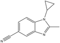 1-Cyclopropyl-2-methyl-1,3-benzodiazole-5-carbonitrile 