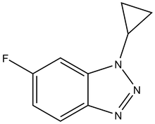 1-Cyclopropyl-6-fluoro-1,2,3-benzotriazole 