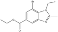 Ethyl 7-bromo-1-ethyl-2-methyl-1,3-benzodiazole-5-carboxylate 