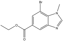 Ethyl 7-bromo-1-methyl-1,3-benzodiazole-5-carboxylate 