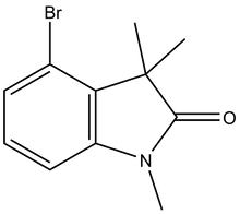 4-Bromo-1,3,3-trimethylindol-2-one 