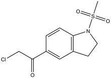 2-Chloro-1-(1-(methylsulfonyl)indolin-5-yl)ethanone 