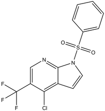 4-Chloro-1-(phenylsulfonyl)-5-(trifluoromethyl)-1h-pyrrolo[2,3-b]pyridine