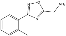 [3-(2-Methylphenyl)-1,2,4-oxadiazol-5-yl]methanamine 