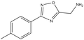 [3-(4-Methylphenyl)-1,2,4-oxadiazol-5-yl]methanamine 