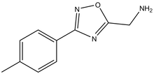 [3-(4-Methylphenyl)-1,2,4-oxadiazol-5-yl]methanamine 