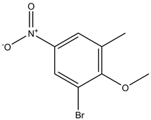 2-Bromo-6-methyl-4-nitroanisole 