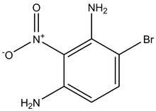 4-Bromo-2-nitrobenzene-1,3-diamine 