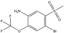 4-Bromo-5-methanesulfonyl-2-(trifluoromethoxy)aniline 
