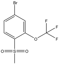 4-Bromo-1-methanesulfonyl-2-(trifluoromethoxy)benzene 