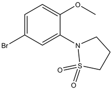 N-(5-Bromo-2-methoxyphenyl)-1,3-propanesultam 