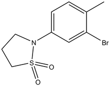 N-(3-Bromo-4-methylphenyl)-1,3-propanesultam 