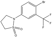 N-(4-Bromo-3-trifluoromethylphenyl)-1,3-propanesultam 