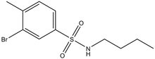 N-Butyl 3-bromo-4-methylbenzenesulfonamide 