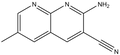 2-Amino-6-methyl-1,8-naphthyridine-3-carbonitrile