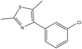 4-(3-Chlorophenyl)-2,5-dimethylthiazole 