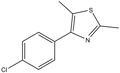 4-(4-Chlorophenyl)-2,5-dimethylthiazole 