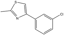 4-(3-Chlorophenyl)-2-methylthiazole 
