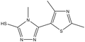 5-(2,4-Dimethylthiazol-5-yl)-4-methyl-4H-1,2,4-triazole-3-thiol 