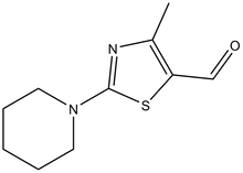 4-Methyl-2-piperidin-1-yl-thiazole-5-carbaldehyde 