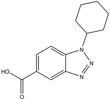 1-Cyclohexyl-1,2,3-benzotriazole-5-carboxylic acid 