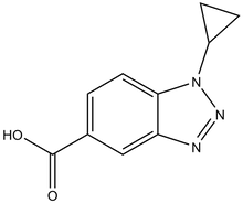 1-Cyclopropyl-1,2,3-benzotriazole-5-carboxylic acid 