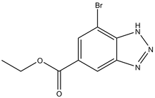 Ethyl 7-bromo-1H-1,2,3-benzotriazole-5-carboxylate 