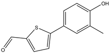 4-(5-Formylthiophen-2-yl)-2-methylphenol 