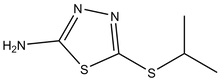 5-(Isopropylsulfanyl)-1,3,4-thiadiazol-2-amine 
