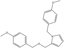 2-(4-Methoxybenzyloxymethyl)-1-(4-methoxybenzyl)pyrrole 