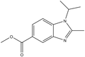 Methyl 1-isopropyl-2-methyl-1,3-benzodiazole-5-carboxylate 
