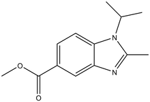 Methyl 1-isopropyl-2-methyl-1,3-benzodiazole-5-carboxylate 