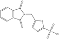 5-[(1,3-dioxoisoindol-2-yl)methyl]thiophene-2-sulfonyl chloride 