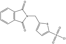 5-[(1,3-dioxoisoindol-2-yl)methyl]thiophene-2-sulfonyl chloride 