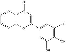 2-(3,4,5-Trihydroxyphenyl)chromen-4-one 