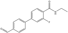 N-Ethyl-2-fluoro-4-(4-formylphenyl)benzamide 