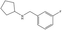 N-[(3-Fluorophenyl)methyl]cyclopentanamine 