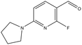 2-Fluoro-6-(pyrrolidin-1-yl)nicotinaldehyde 