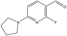 2-Fluoro-6-(pyrrolidin-1-yl)nicotinaldehyde 
