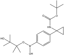 4-[1-(N-BOC-Amino)cyclopropyl]phenylboronic acid pinacol ester 