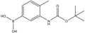 3-BOC-amino-4-methylphenylboronic acid 