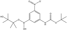 3-BOC-amino-5-nitrophenylboronic acid pinacol ester 