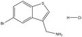 (5-Bromobenzo[b]thiophen-3-yl)methanamine HCl 