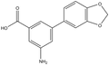 3-Amino-5-(3,4-methylenedioxyphenyl)benzoic acid 