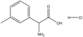 2-Amino-2-(3-methylphenyl)acetic acid HCl 